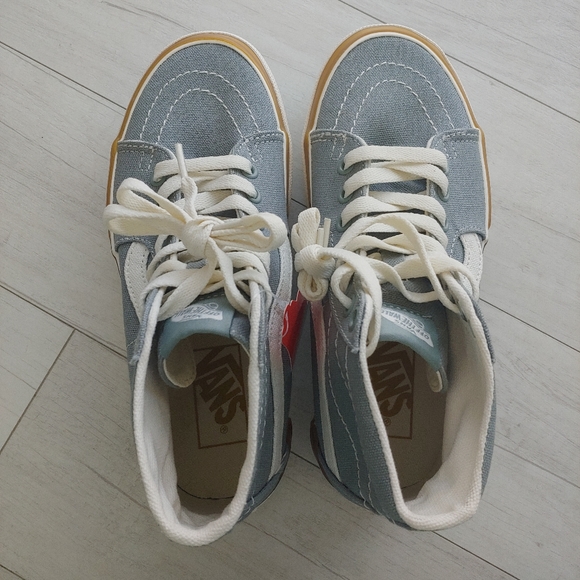 VANS NEW Old Skool Stacked Platform High Tops - Picture 11 of 16